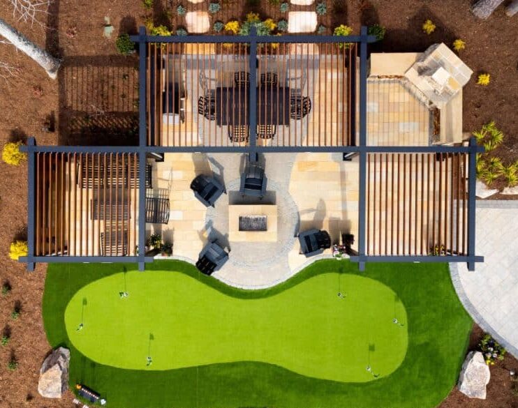 Photo of a StruXure pergola with a modular design