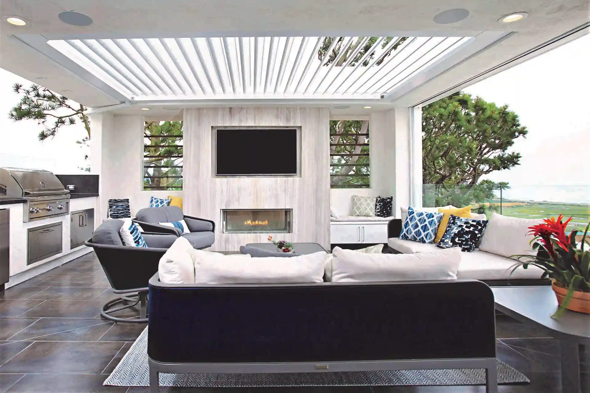 motorized pergola installation contractors in portola valley carolina