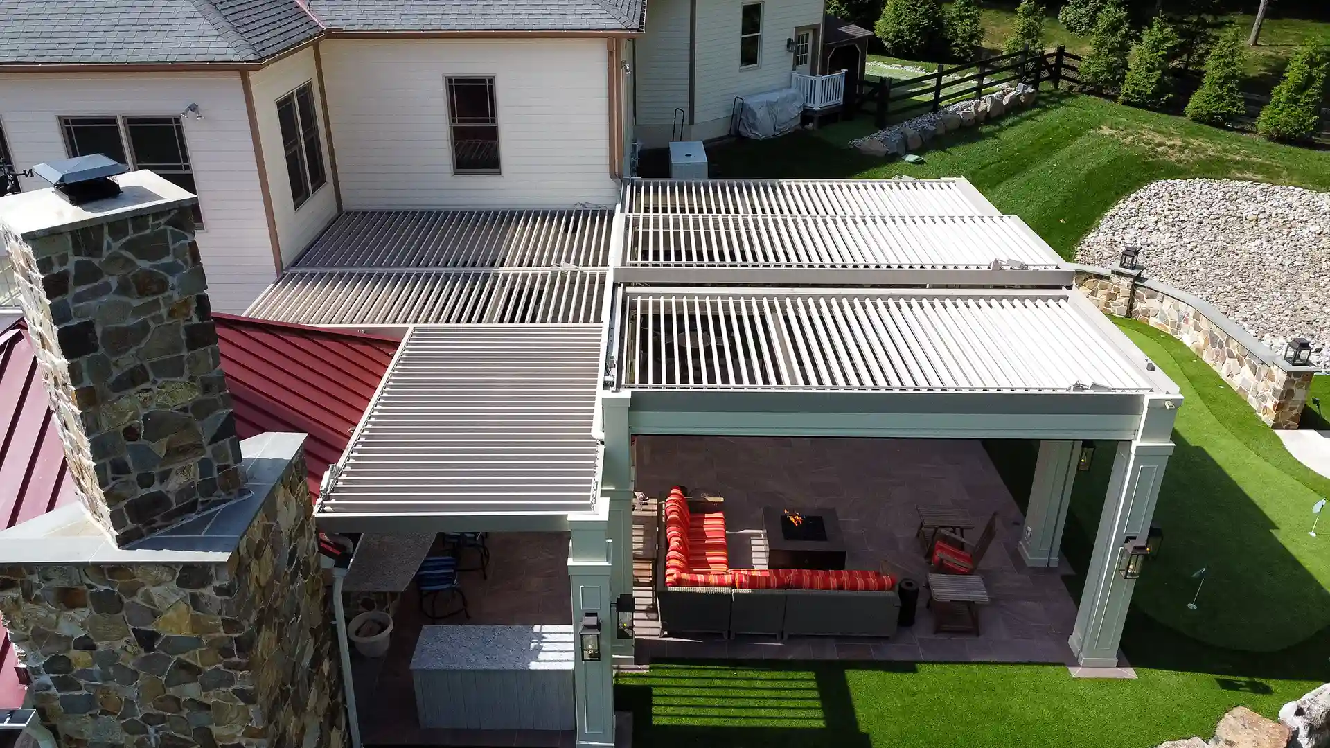 motorized pergolas for patios in northern california