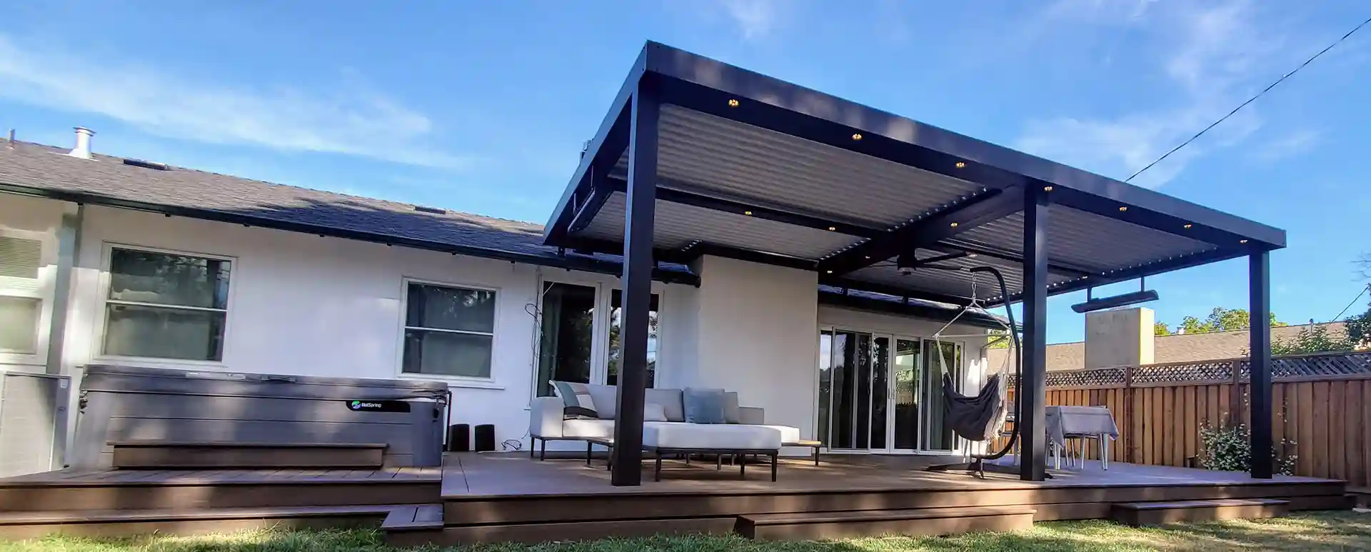 smart pergola installation company in northern california