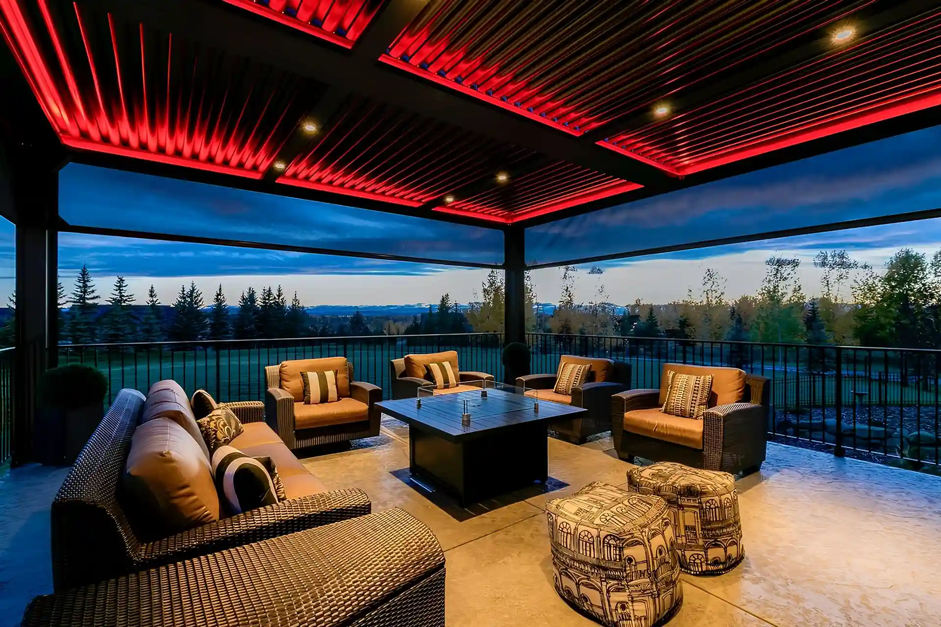 Deck lighting safety considerations