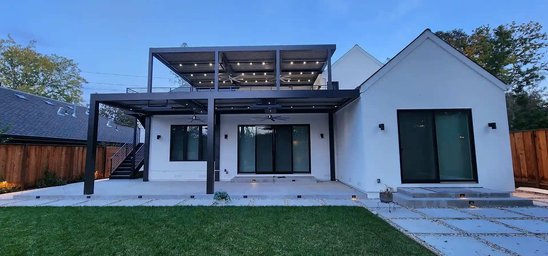 Pergola Lighting Options - Professional Pergola installation services near me