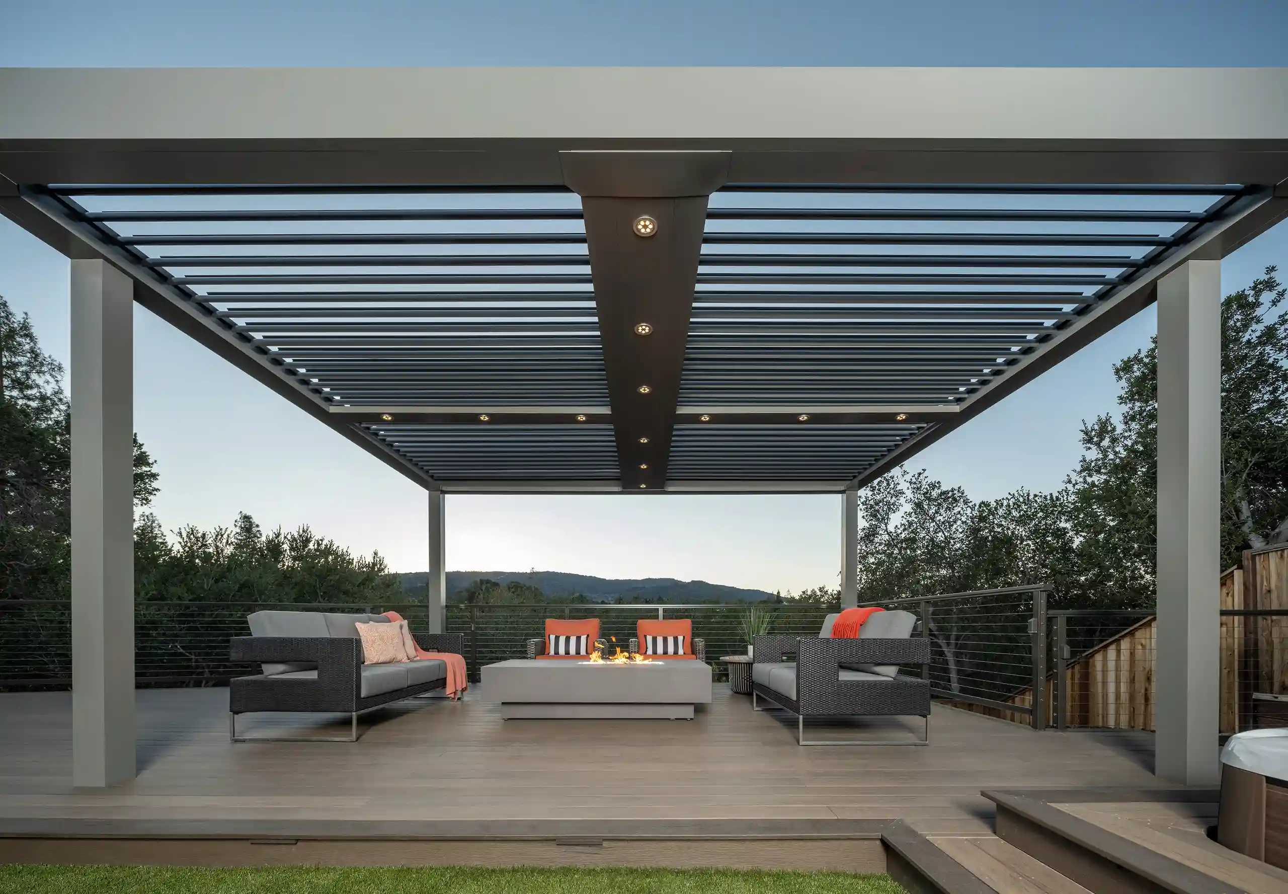 motorized struxure pergolas installation in northern california