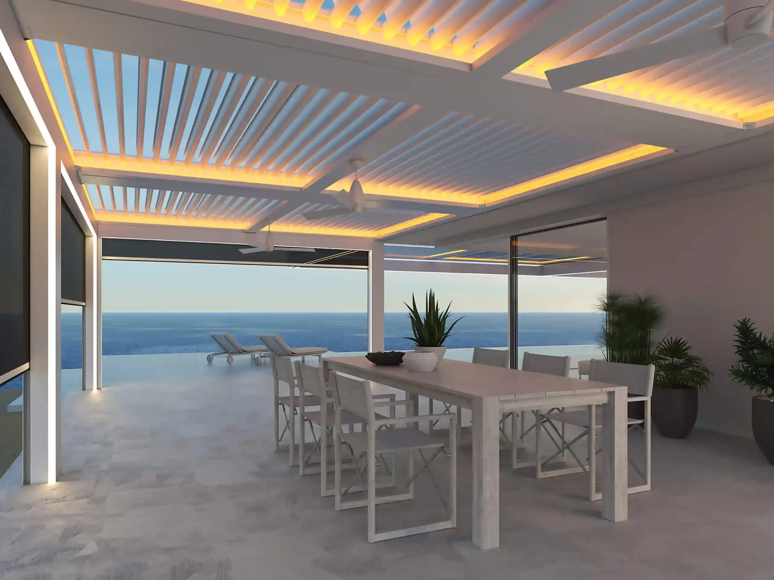 Custom Pergolas for Hotels & Resort